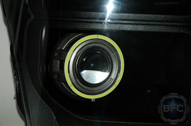2012 Superduty F250 HID Projector Retrofits Ingot Halo