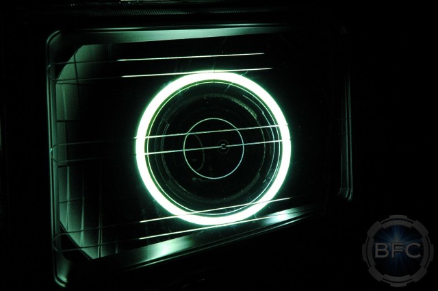 2006 Ridgeline Black HID Projector Halo Lights