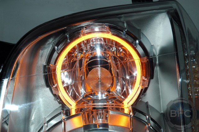 2013 GMC Denali Quad Halo HID Headlights