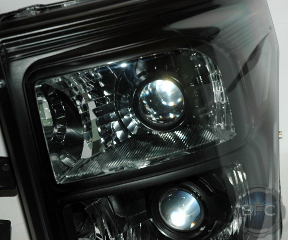 2013 Ford Superduty Quad Black Retrofits