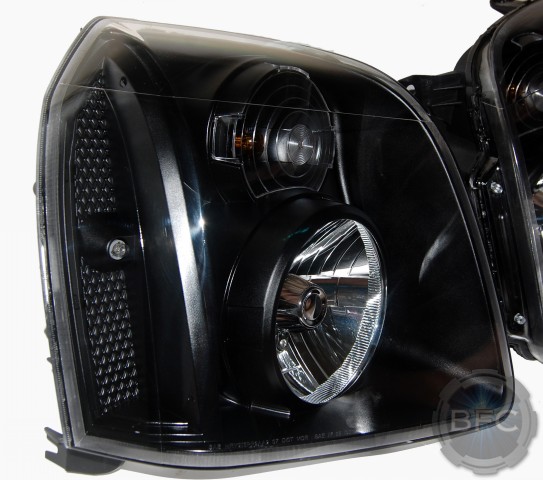 2011 GMC Yukon Black Headlights