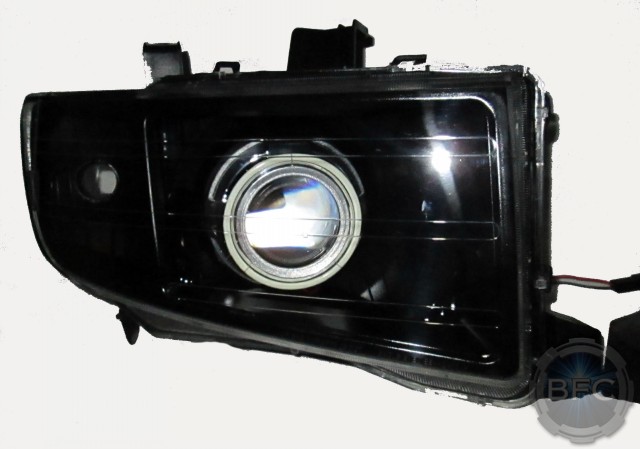 2007 Honda Ridgeline HID Projector Headlights Halo