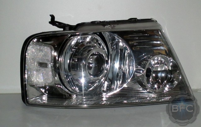 07 Ford F150 Headlight Retrofits Chrome