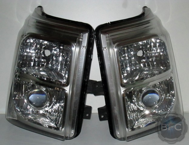 2012 Superduty F250 Clear Headlight Retrofits
