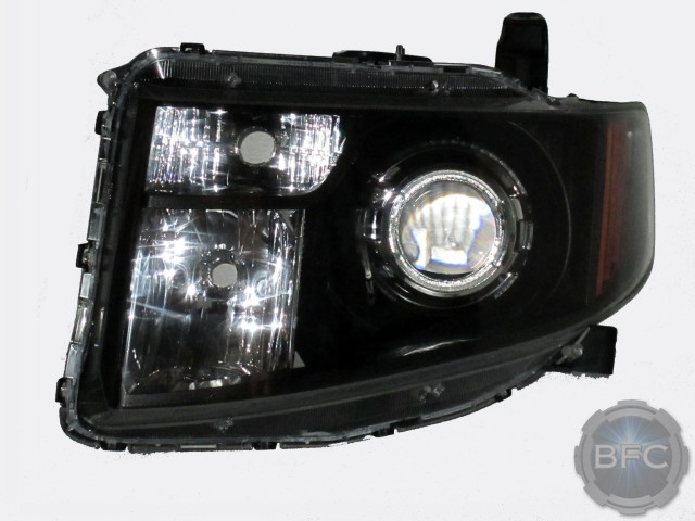 2009 Honda Element Black Chrome HID Headlights
