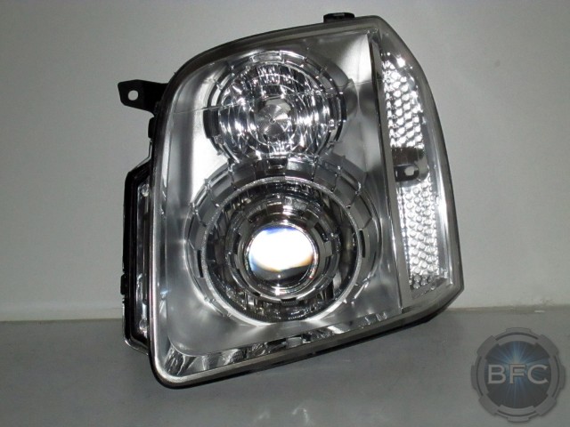 2007 GMC Yukon Denali Chrome HID Headlights