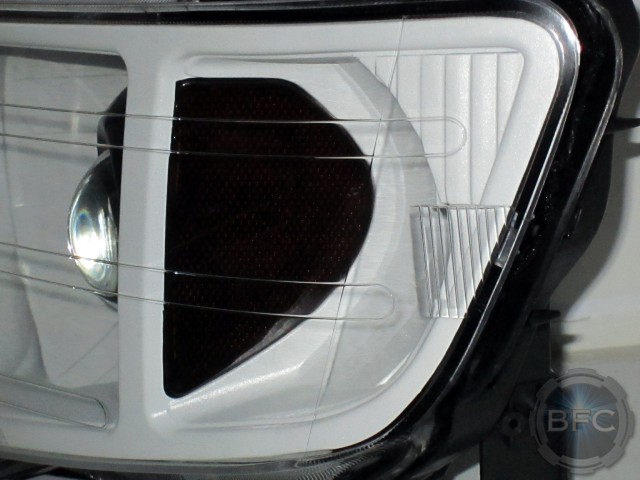 2014 Honda Ridgeline Black White HID Headlights