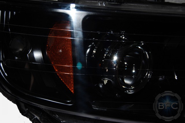 06 Honda Ridgeline HID Black Headlights