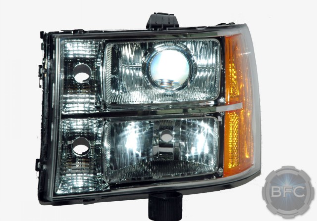 2010 GMC Sierra HID Headlights