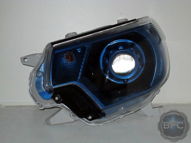 2013 Tacoma Black Blue HID Headlights