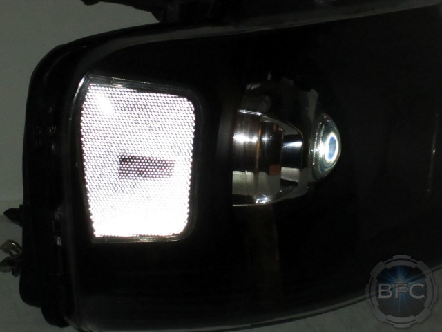 2007 F150 HID Black Clear Chrome Headlights