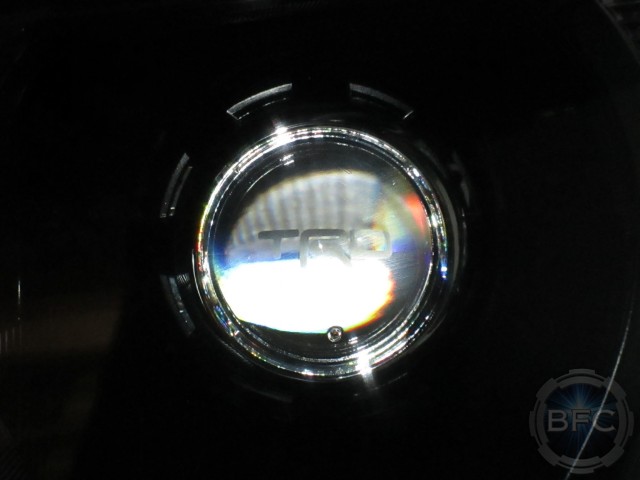 2015 Toyota Tacoma TRD Black Chrome Silver HID Headlights