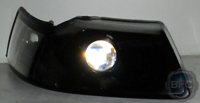 2003 Mustang Cobra Black HID Headlights