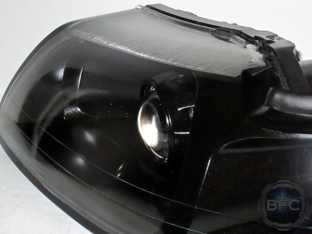 2003 Mustang Cobra Black HID Headlights