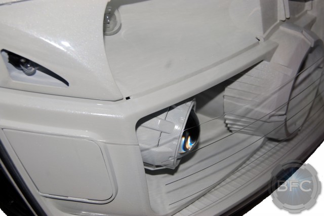 2013 Nissan Armada White HID Retrofit Headlights