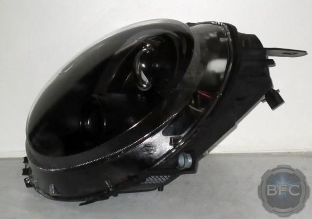 2010 Mini Cooper S Black HID Headlamps