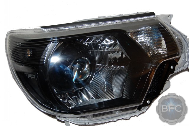 2014 Toyota Tacoma TRD Black Chrome HID Headlamps 