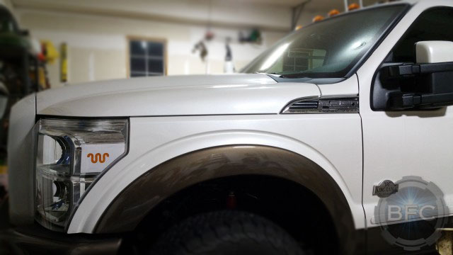 2016 F250 King Ranch HID Headlamps Installed