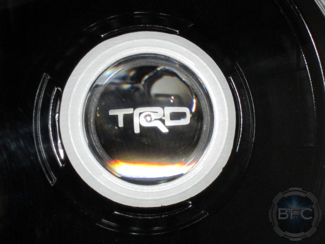 2014 Toyota TRD Tacoma Black White Red HID Headlights