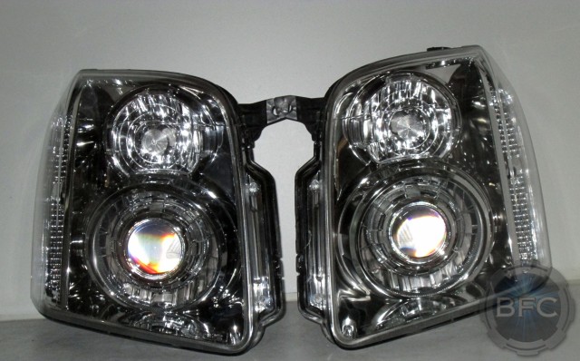 2012 GMC Yukon D2S HID Chrome Headlamp Package