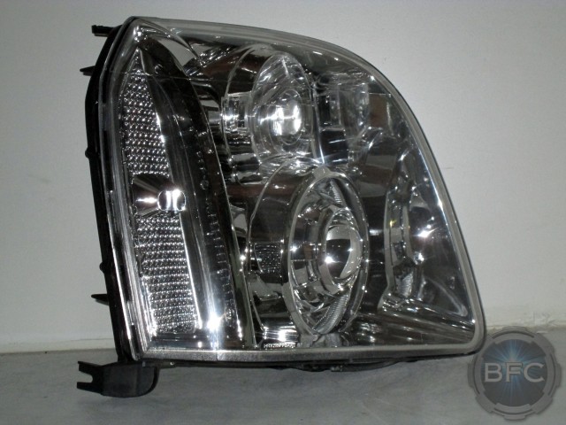 2012 GMC Yukon D2S HID Chrome Headlamp Package