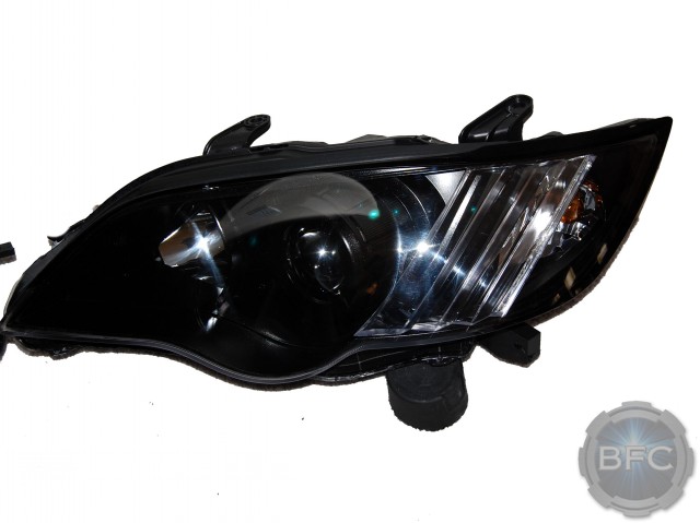 2008 Subaru Legacy GT Black Headlights