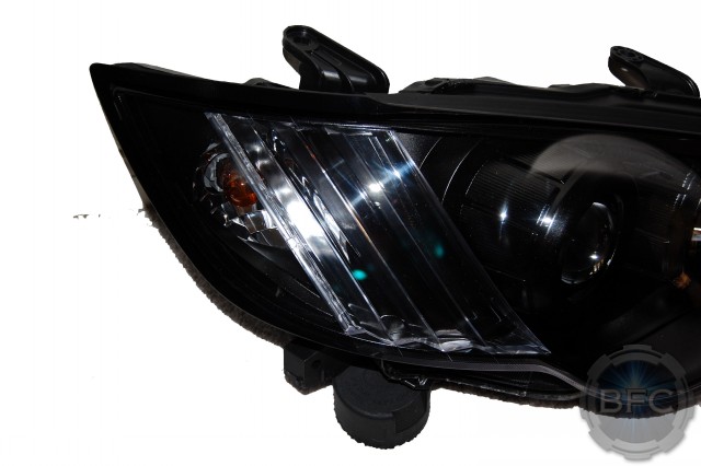 2008 Subaru Legacy GT Black Headlights