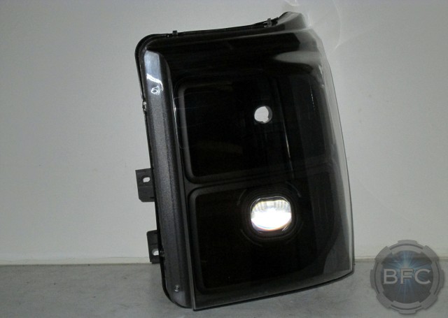 2015 All Black Superduty HID Projector Headlights D2S 