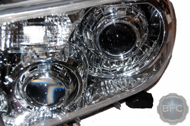 2008 Toyota Tundra Chrome Quad HID Projector Headlamps