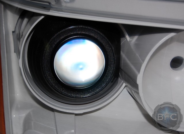2014 Chevy Tahoe White Grey HID Projector Headlamps Retrofit 
