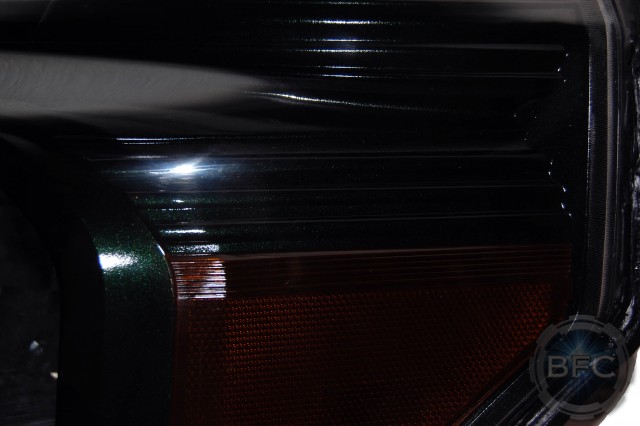 2016 Ford Superduty Gem Green Paint HID Projector Headlights