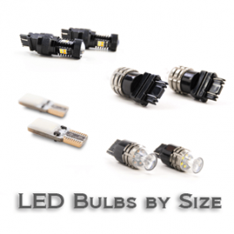 LED Bulbs by Size