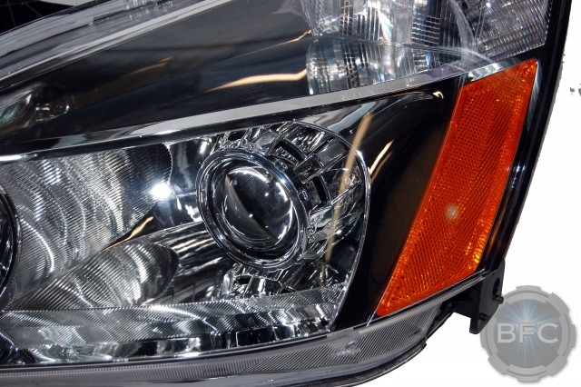 2006 Honda Accord MH1 Chrome HID Projector Retrofit Headlights