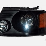 04 F150 Black Chrome Apollo HID Projector Headlights