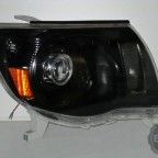 06 Tacoma Black Chrome Headlights FX-R D2S