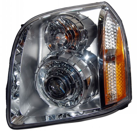 07-14 GMC Denali Chrome HID Headlights