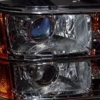 11 GMC Sierra Quad Chrome HID Headlamps