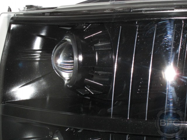 2013 Quad Black Silverado HID Headlamps