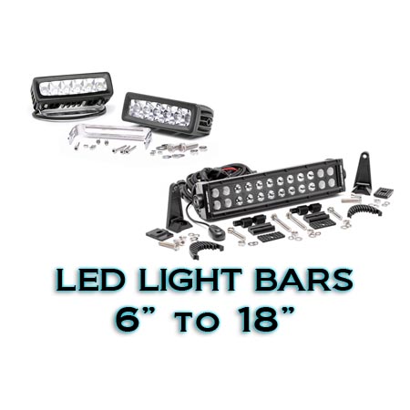 LED Light Bars 6 to 18
