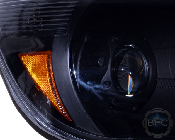 2013 Toyota Tacoma All Black HID Projector Headlights 