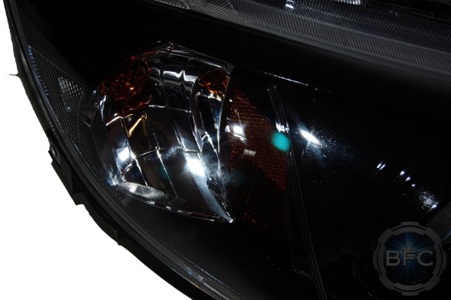 2013 Subaru Impreza WRX D2S HID Projector Retrofit Headlights Black