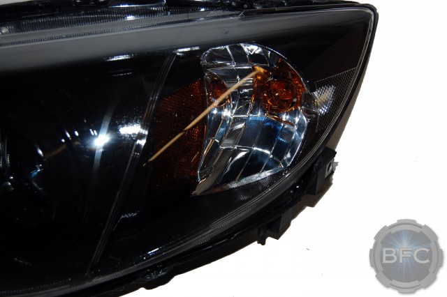 2012 Subaru Impreza WRX D2S HID Projector Retrofit Headlights Black