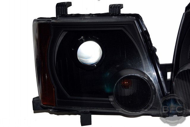 2012 Nissan Xterra All Black HID Headlights