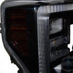 2017 Ford Superduty F250 F350 LED Black Paint Headlights