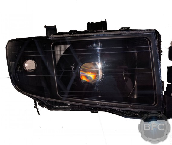 Honda Ridgeline All Black HID Projector Headlights