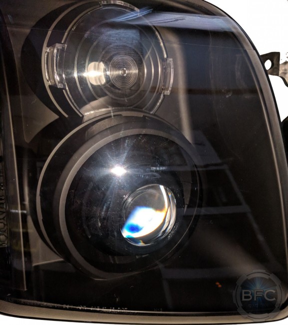2014 GMC Yukon Denali All Black HID Projector Headlights