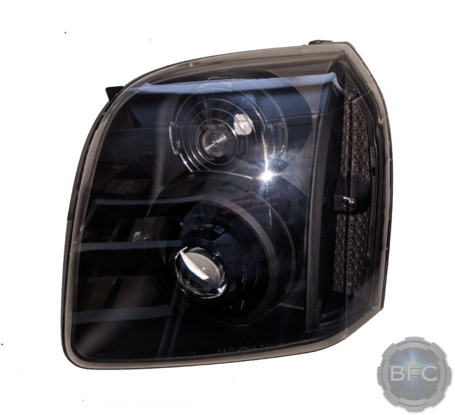 2014 GMC Yukon Denali All Black HID Projector Headlights
