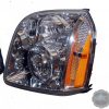 2012 GMC Yukon Denali Smooth Chrome HID Projector Headlights