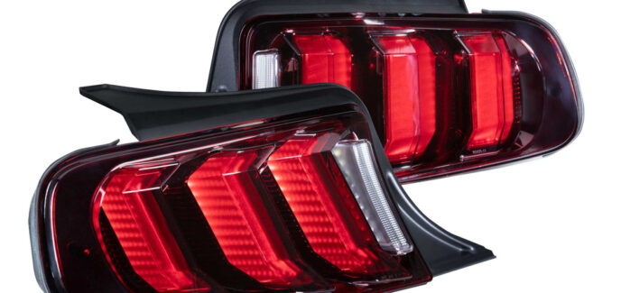 2013-2014 Ford Mustang S197 Full LED XB Replacement Tail Light Housings