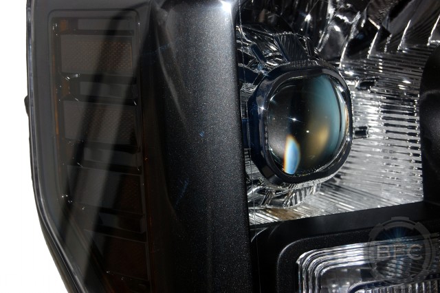 2017 Ford Super Duty HID Projector Retrofit Black Headlights